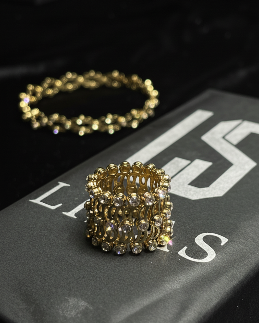 Sterling brass silver plated Magic Ring/Bracelet