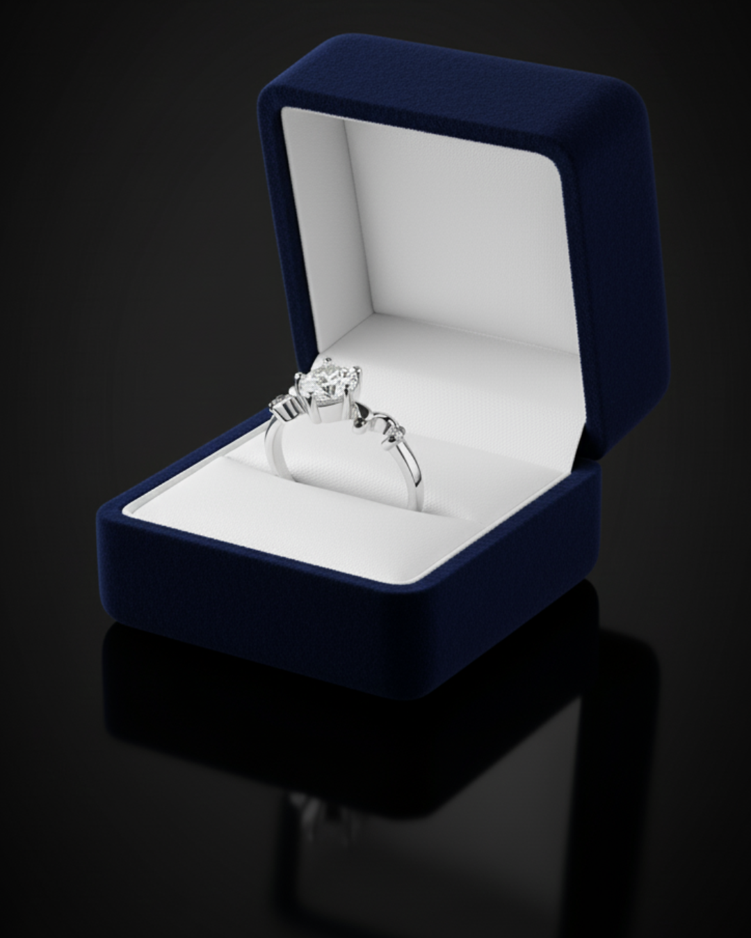 Crown of Elegance Silver Ring