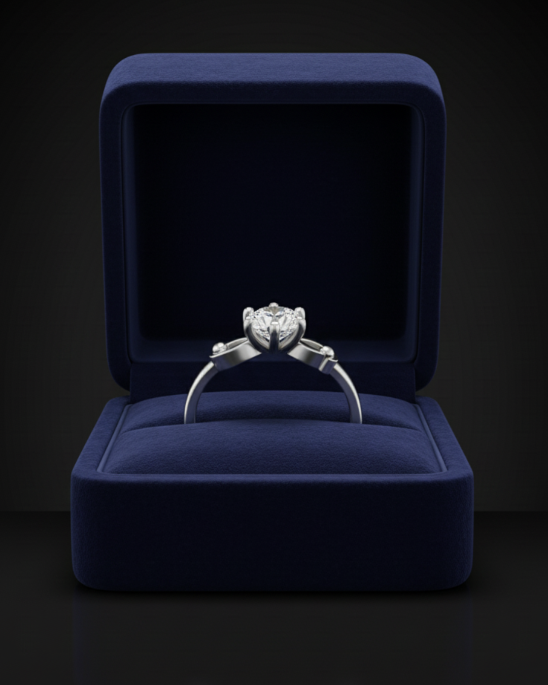 Luna Grace Silver Ring