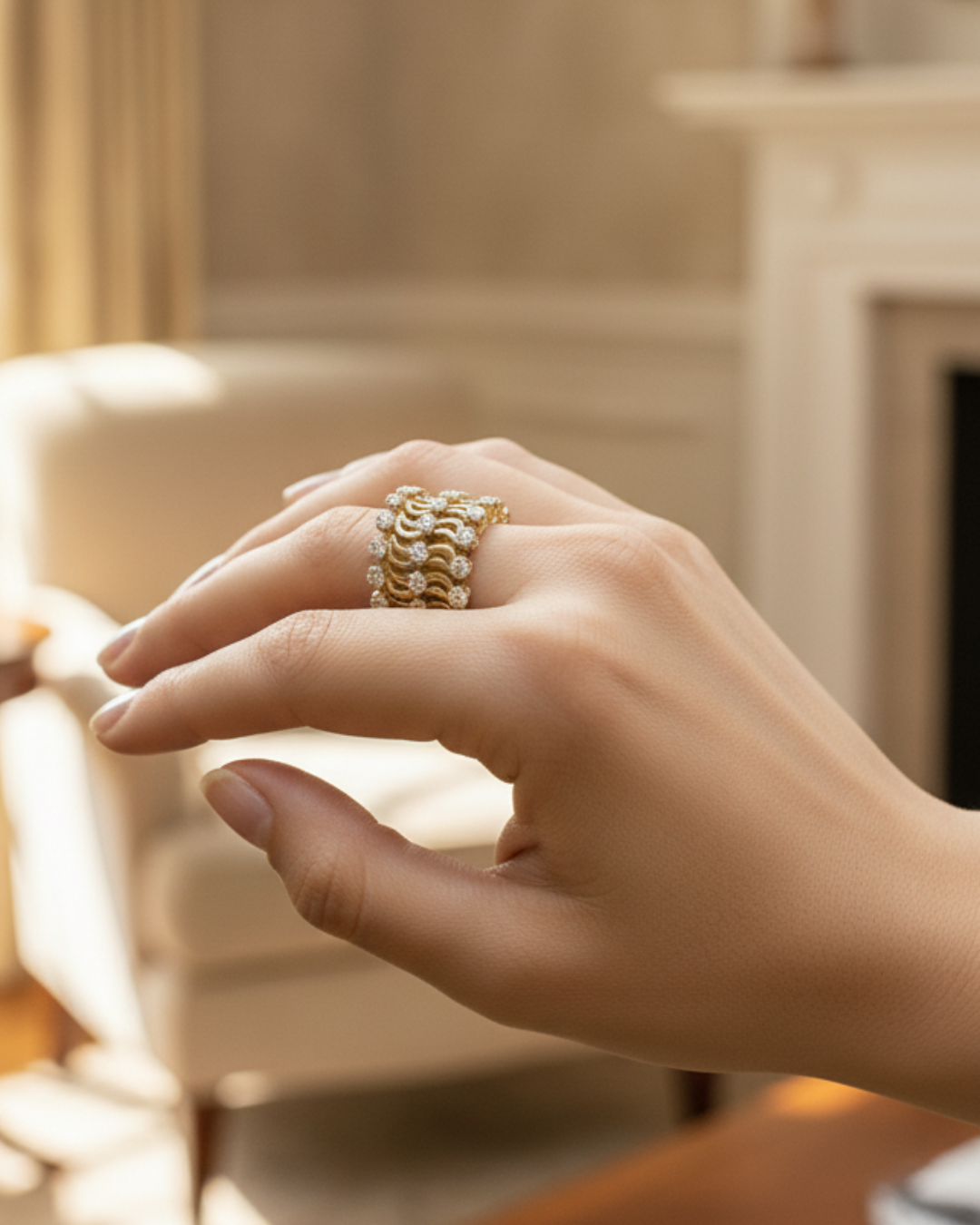 Sterling brass silver plated Magic Ring/Bracelet