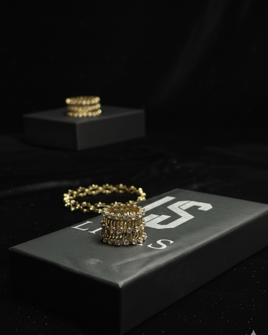 Sterling brass silver plated Magic Ring/Bracelet