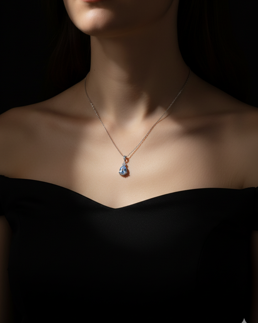 Azure Drop Necklace